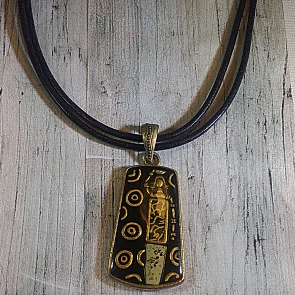 Chico's Corded Necklace Pendant--46 - Picture 3 of 4